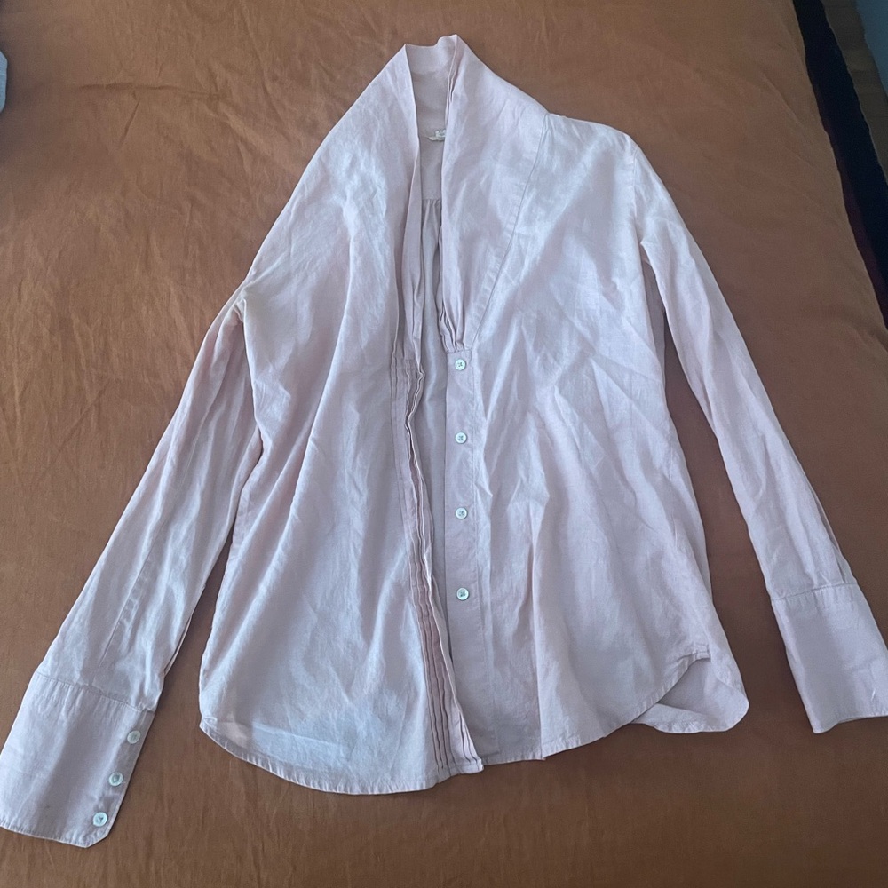 Pale pink vintage J crew button down